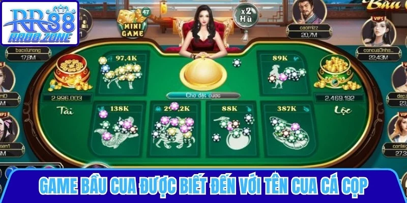 Game bầu cua còn được biết đến với tên khác là bầu cua cá cọp
